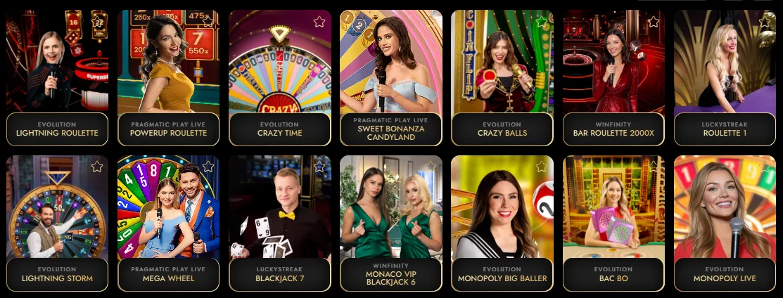 oscarspin casino live