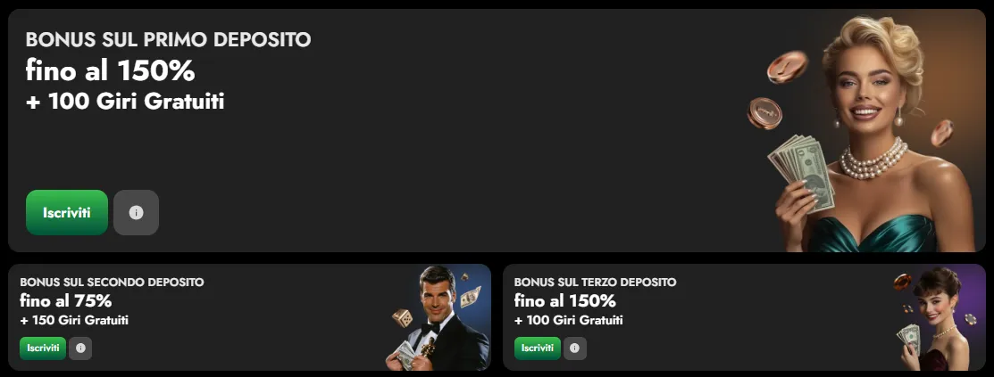 oscarspin casino welcome